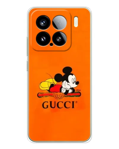 Чехол для Xiaomi Civi 5Pro с картинкой «Микки Маус Gucci — оранж» Чехол для Xiaomi Civi 5Pro с картинкой «Микки Маус Gucci — оранж»
