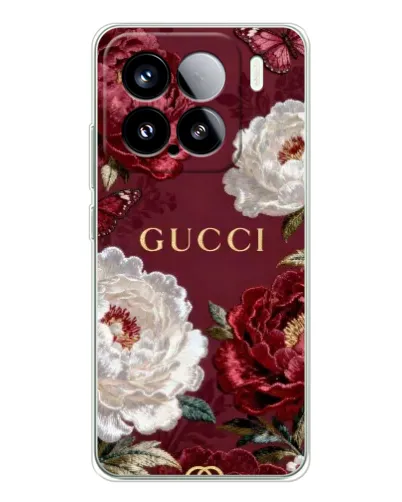 Чехол для Xiaomi Civi 5Pro с картинкой «Gucci — бордовые розы» Чехол для Xiaomi Civi 5Pro с картинкой «Gucci — бордовые розы»