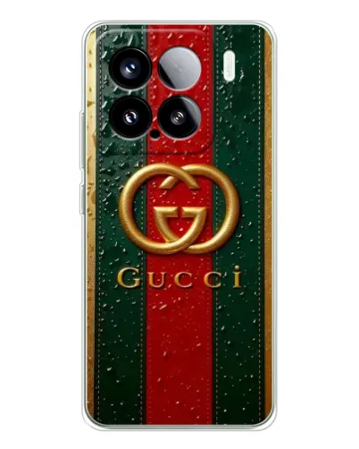 Чехол для Xiaomi Civi 5Pro с картинкой «Gucci — фирменная полоса и золото» Чехол для Xiaomi Civi 5Pro с картинкой «Gucci — фирменная полоса и золото»