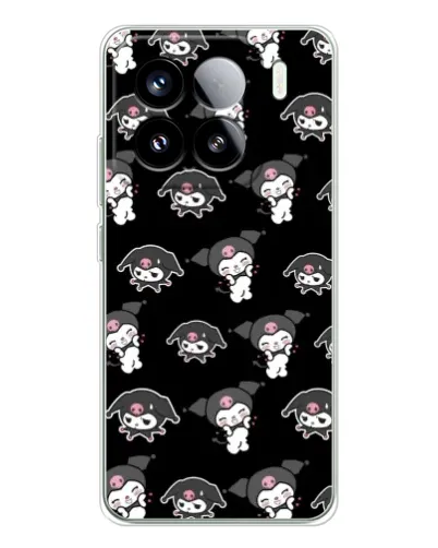 Чехол для Xiaomi Civi 5Pro с картинкой «Черный паттерн Kuromi» Чехол для Xiaomi Civi 5Pro с картинкой «Черный паттерн Kuromi»
