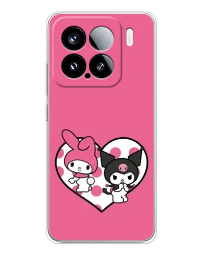 Чехол для Xiaomi Civi 5Pro с картинкой «Kuromi и My Melody» Чехол для Xiaomi Civi 5Pro с картинкой «Kuromi и My Melody»