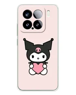 Чехол для Xiaomi Civi 5Pro с картинкой «Kuromi и сердце» Чехол для Xiaomi Civi 5Pro с картинкой «Kuromi и сердце»