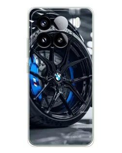 Чехол для Xiaomi Civi 5Pro с картинкой «Колесо BMW вблизи»