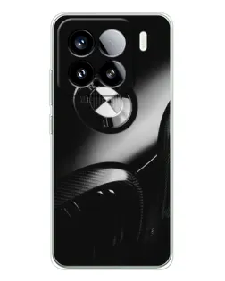 Чехол для Xiaomi Civi 5Pro с картинкой «Эмблема BMW — макро»