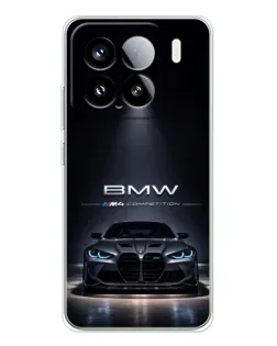 Чехол для Xiaomi Civi 5Pro с картинкой «BMW сквозь ночной город»