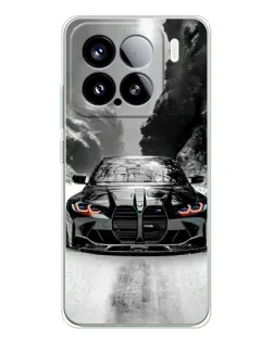 Чехол для Xiaomi Civi 5Pro с картинкой «BMW — акварельный дрифт»