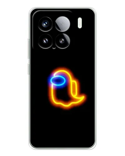 Чехол для Xiaomi Civi 5Pro с картинкой «Among Us неоновое сияние»