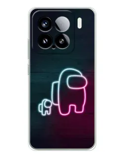 Чехол для Xiaomi Civi 5Pro с картинкой «Among Us неон-арт» Чехол для Xiaomi Civi 5Pro с картинкой «Among Us неон-арт»