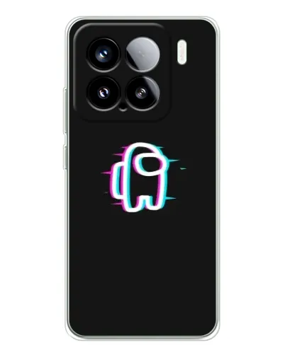 Чехол для Xiaomi Civi 5Pro с картинкой «Among Us неон»