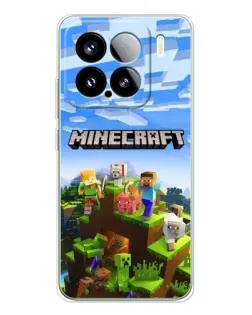 Чохол для Xiaomi Civi 5Pro з картинкою «Minecraft класичний світ»