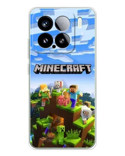 Чехол для Xiaomi Civi 5Pro с картинкой «Minecraft классический мир» Чехол для Xiaomi Civi 5Pro с картинкой «Minecraft классический мир»