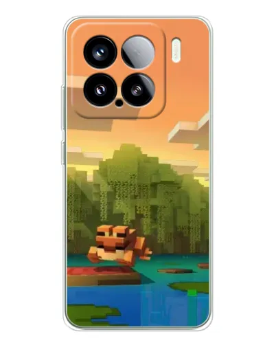 Чехол для Xiaomi Civi 5Pro с картинкой «Майнкрафт закат солнца» Чехол для Xiaomi Civi 5Pro с картинкой «Майнкрафт закат солнца»