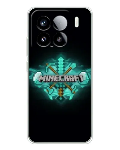 Чехол для Xiaomi Civi 5Pro с картинкой «Minecraft Diamond лого» Чехол для Xiaomi Civi 5Pro с картинкой «Minecraft Diamond лого»