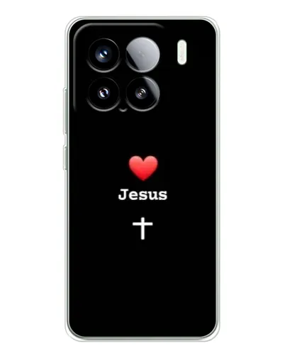 Чехол для Xiaomi Civi 5Pro с картинкой «Сердце - Jesus» Чехол для Xiaomi Civi 5Pro с картинкой «Сердце - Jesus»