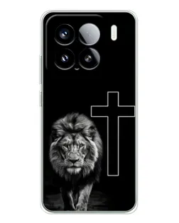 Чехол для Xiaomi Civi 5Pro с картинкой «Лев и Крест»