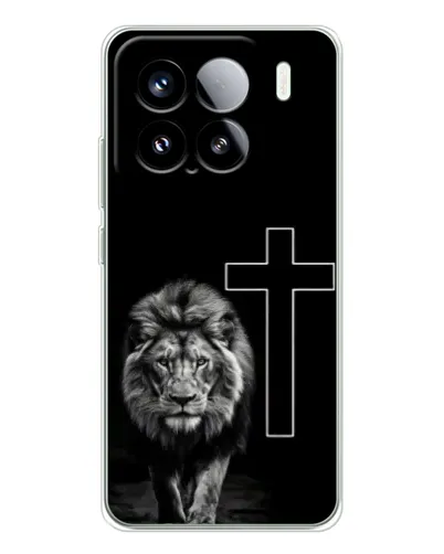 Чехол для Xiaomi Civi 5Pro с картинкой «Лев и Крест» Чехол для Xiaomi Civi 5Pro с картинкой «Лев и Крест»
