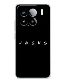 Чехол для Xiaomi Civi 5Pro с картинкой «Точки веры J.E.S.U.S.»