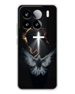 Чехол для Xiaomi Civi 5Pro с картинкой «Голубь и Свет»