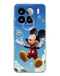 Чехол для Xiaomi Civi 5Pro с картинкой «Mickey и мыльные пузыри»