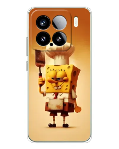 Чехол для Xiaomi Civi 5Pro с картинкой «Губка Боб повар» Чехол для Xiaomi Civi 5Pro с картинкой «Губка Боб повар»