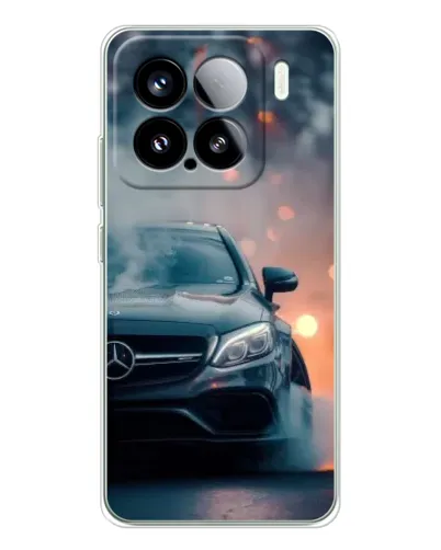 Чехол для Xiaomi Civi 5Pro с картинкой «Mercedes — ночной город» Чехол для Xiaomi Civi 5Pro с картинкой «Mercedes — ночной город»