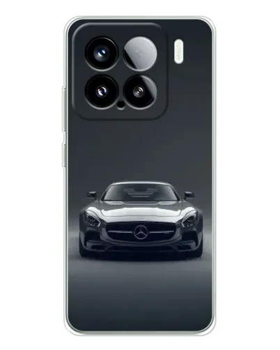 Чехол для Xiaomi Civi 5Pro с картинкой «Mercedes на черном» Чехол для Xiaomi Civi 5Pro с картинкой «Mercedes на черном»