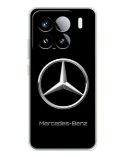 Чехол для Xiaomi Civi 5Pro с картинкой «Mercedes Silver Logo»