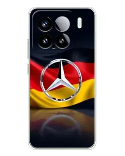 Чехол для Xiaomi Civi 5Pro с картинкой «Mercedes — флаг Германии»