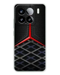 Чехол для Xiaomi Civi 5Pro с картинкой «Mercedes Carbon Grid»