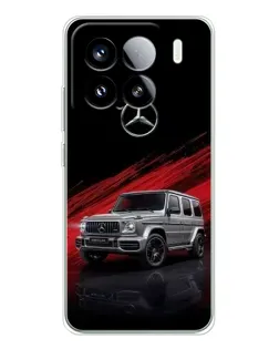 Чехол для Xiaomi Civi 5Pro с картинкой «Mercedes G-Class красный»