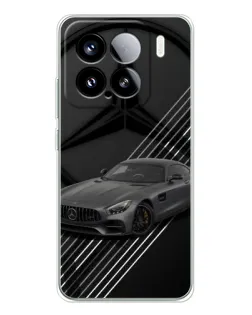 Чехол для Xiaomi Civi 5Pro с картинкой «Mercedes AMG — графика»