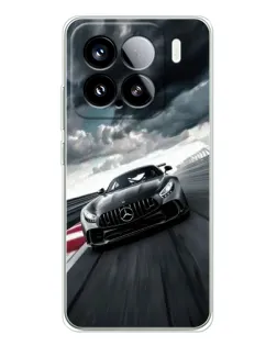 Чехол для Xiaomi Civi 5Pro с картинкой «Гоночный Mercedes AMG»