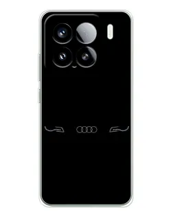 Чехол для Xiaomi Civi 5Pro с картинкой «Audi — световой подпись»