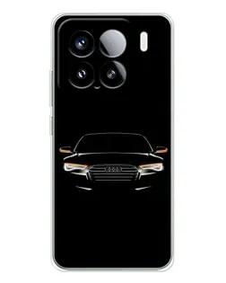 Чехол для Xiaomi Civi 5Pro с картинкой «Audi — ночной контур»