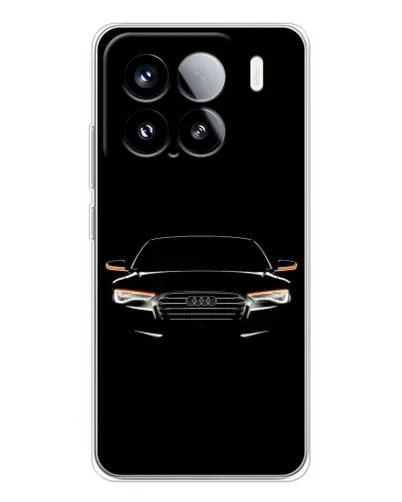 Чехол для Xiaomi Civi 5Pro с картинкой «Audi — ночной контур»
