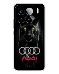Чехол для Xiaomi Civi 5Pro с картинкой «Пантера и Audi»