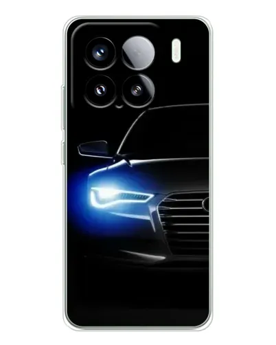 Чехол для Xiaomi Civi 5Pro с картинкой «Неоновый взгляд Audi»