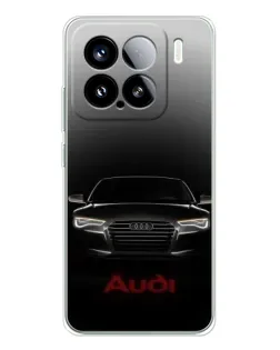 Чехол для Xiaomi Civi 5Pro с картинкой «Audi — градиентный контур»