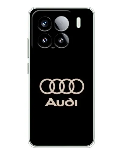 Чехол для Xiaomi Civi 5Pro с картинкой «Audi — золотой логотип»