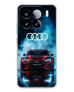 Чехол для Xiaomi Civi 5Pro с картинкой «Audi Sport — неон»
