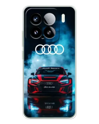 Чехол для Xiaomi Civi 5Pro с картинкой «Audi Sport — неон»