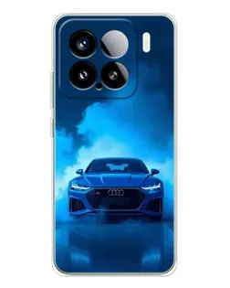 Чехол для Xiaomi Civi 5Pro с картинкой «Audi — голубая энергия»
