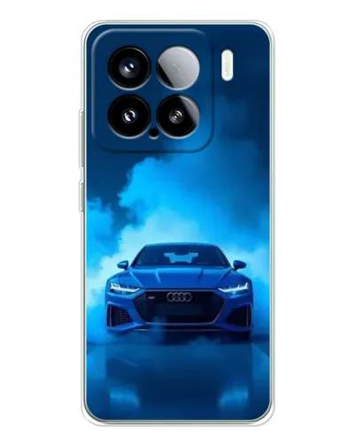 Чехол для Xiaomi Civi 5Pro с картинкой «Audi — голубая энергия»