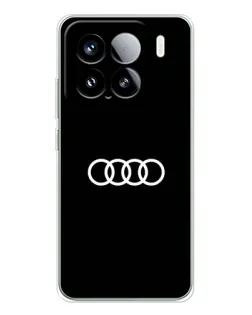 Чехол для Xiaomi Civi 5Pro с картинкой «Audi White Logo»