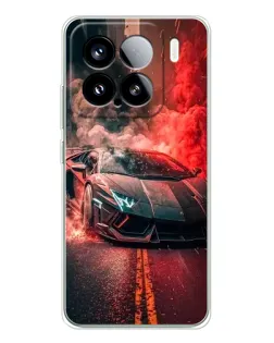Чехол для Xiaomi Civi 5Pro с картинкой «Lamborghini красный дым» Чехол для Xiaomi Civi 5Pro с картинкой «Lamborghini красный дым»