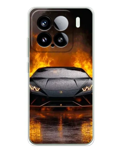 Чехол для Xiaomi Civi 5Pro с картинкой «Lamborghini в огне» Чехол для Xiaomi Civi 5Pro с картинкой «Lamborghini в огне»
