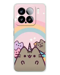 Чехол для Xiaomi Civi 5Pro с картинкой «Единорог Pusheen»