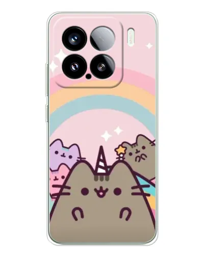 Чехол для Xiaomi Civi 5Pro с картинкой «Единорог Pusheen»
