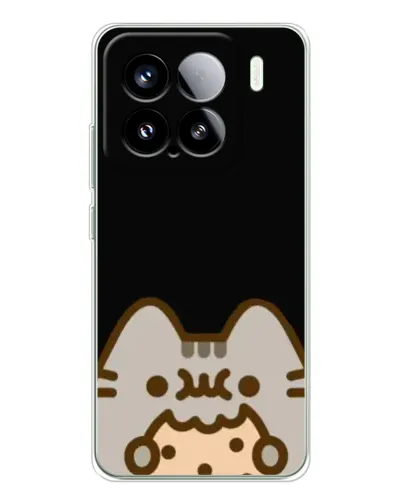 Чехол для Xiaomi Civi 5Pro с картинкой «Пушин на черном»