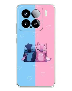 Чехол для Xiaomi Civi 5Pro с картинкой «Stitch и Angel Love»